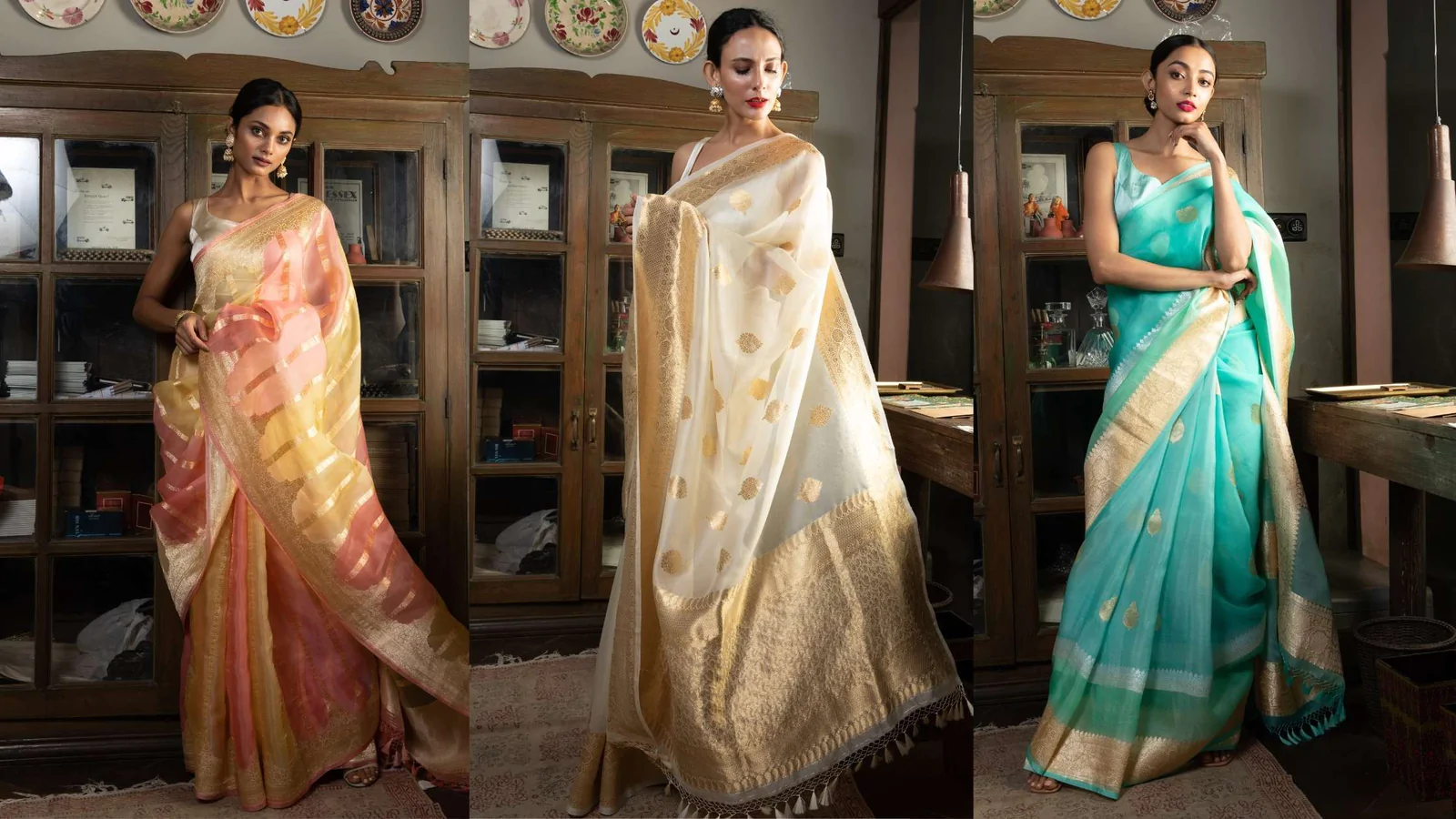 Sarees Made Of Pure Banarasi Silk: Always Been A Classic Choice For Weddings And Other Formal Event