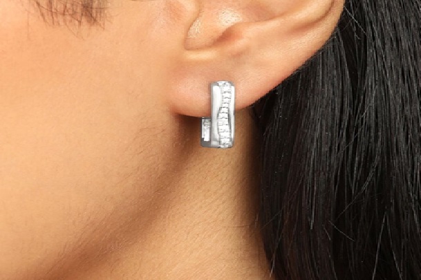 Silver Hoop Earrings