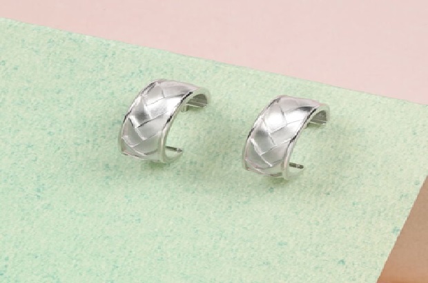 Silver Hoop Earrings