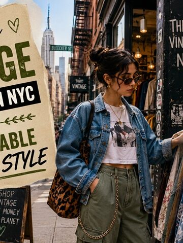 Affordable Vintage Shopping in NYC for Sustainable Street Style